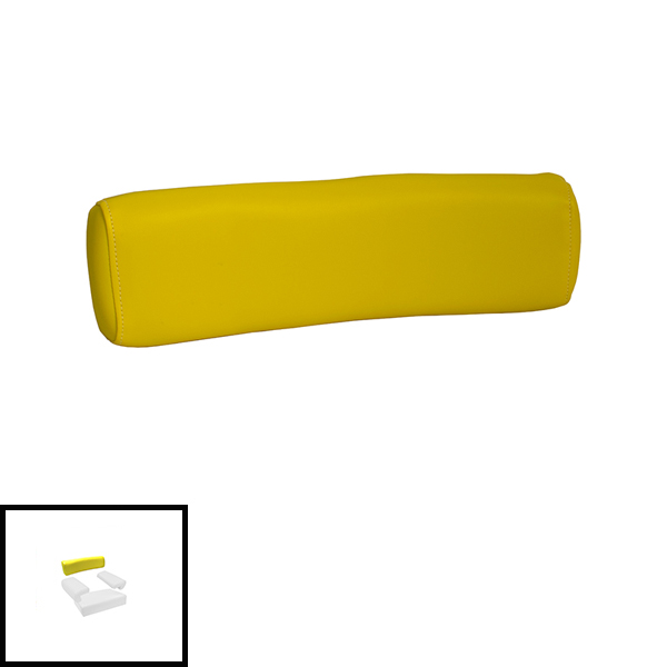 UJD83271W  Seat Back Cushion, Yellow on Wood - AF3271R