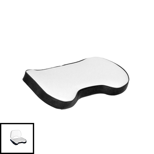 UA91419  Seat Bottom Cushion, Black & White Vinyl on Steel