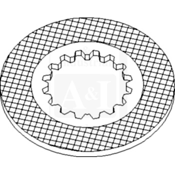 UT3059   Brake Friction Plate---Replaces 1341170C1