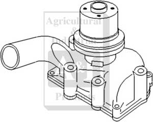 UW20110    Water Pump---Replaces 155911AS 