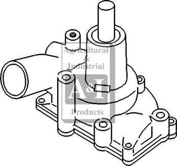 UW20116    Water Pump---Replaces 157069AS