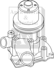 UW20121    Water Pump---Replaces 163365AS 