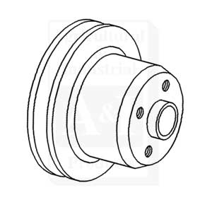UW21029    Water Pump Pulley---Replaces 747751M1
