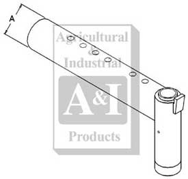 UT0242     Axle Knee---(LH) with Bushings---Replaces 528853R2