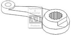 UT0103    Steering Spindle Arm(LH)---Replaces 384016R3, 384016R1
