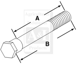 UT0245     Axle Knee Extension Bolt---Replaces 405584R2