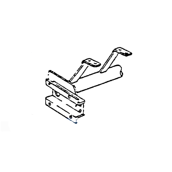 NHSQ59644U  Pickup Pivot Pipe Weld Assembly, Used - 59644