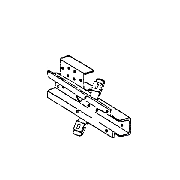 NHSQ59645U  Support Channel - Right Front, Used - 59645