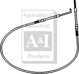 UJD50702   Control Valve Cable---Replaces AR55702