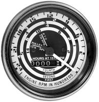 UF42990     Tachometer/Proofmeter---4 Speed---White Needle