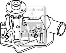 UJD20575   Water Pump---Replaces RE67185   