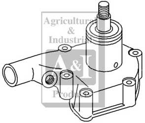 UM20369    New Water Pump--Replaces 3641861M91