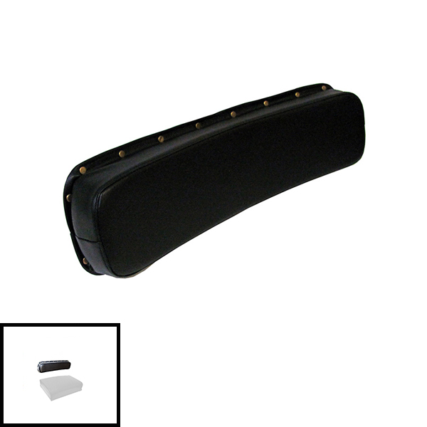 UJD83282  Seat Back Cushion, Black Vinyl on Steel - AB3624R