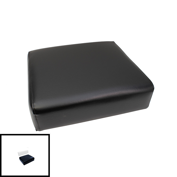 UJD83420  Seat Cushion, Black on Wood - AM1839T