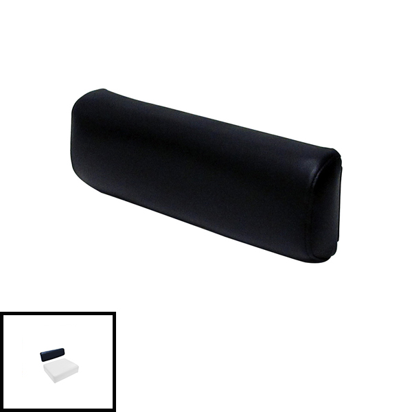 UJD83421  Seat Back Cushion, Black on Wood - AM339T