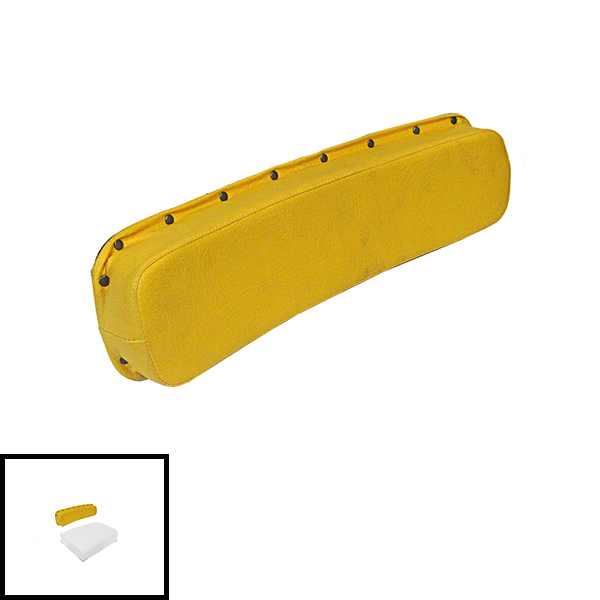 UJD83272R  Seat Back Cushion, Yellow Vinyl on Steel - AR21966