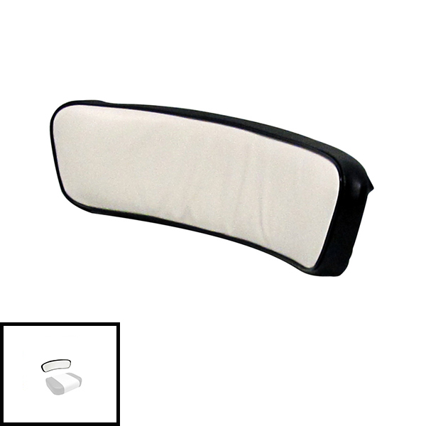 UT5496  Seat Back, B&W Vinyl on Wood