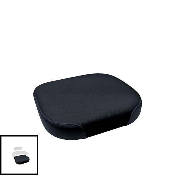 UM82260  Seat Bottom, Black Vinyl on Wood - 1031153M91-5