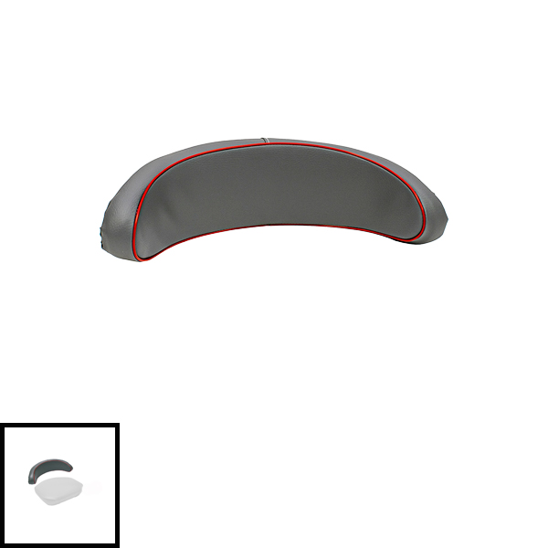 UM82240  Seat Backrest, Gray on Wood - 1032434M91