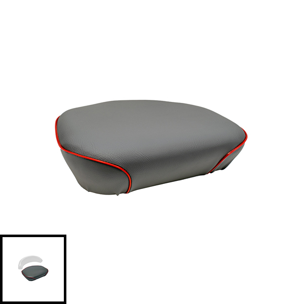 UM82230  Seat Bottom, Gray on Wood - 1041995M91