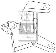 UW00609   Center Steering Arm -Swept Back Axle---Replaces 160289A