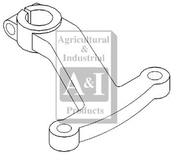 UW00608   Center Steering Arm---Replaces 107010A 