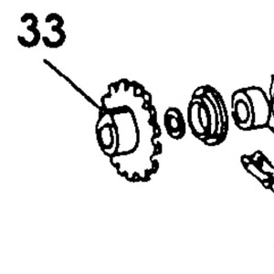 NHSB168908 Pickup Sprocket - 168908