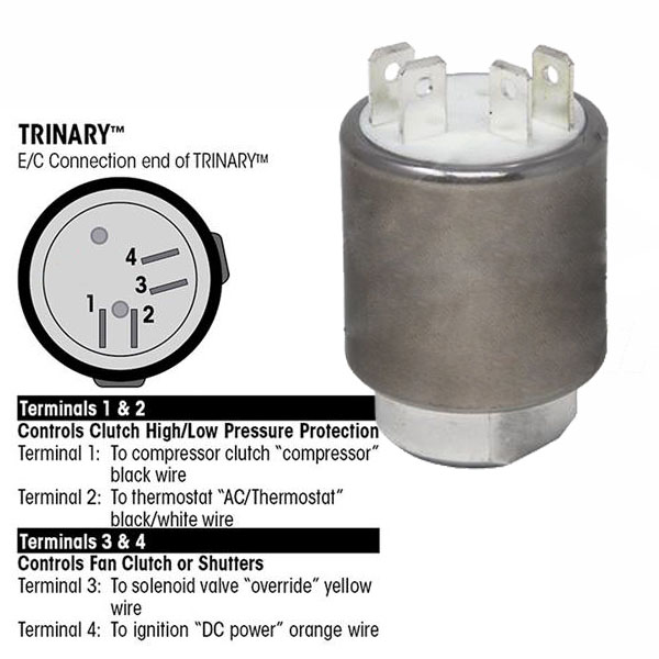 UM999975 Trinary Pressure Switch - Replaces 3697198M2