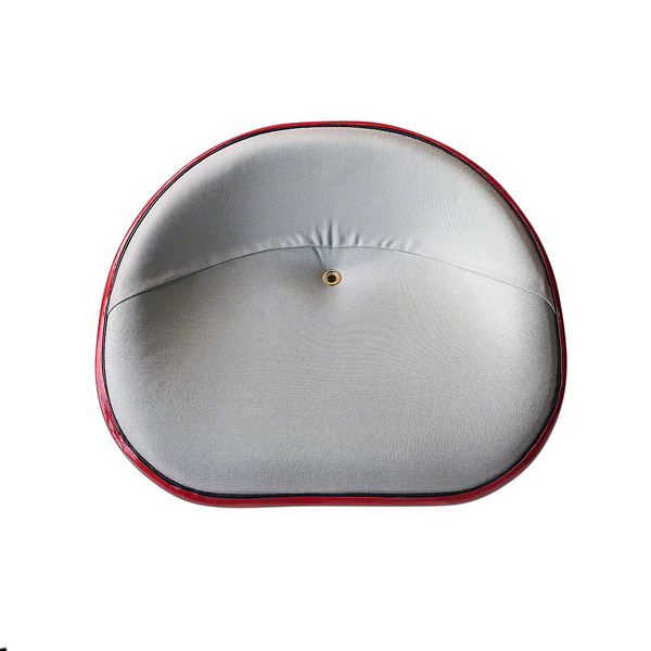 UT5380  Pan Seat, textured Silver and Red with Drain Hole - 357518R91