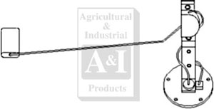 Fuel Sending Unit For Massey Ferguson Tractors 230 235 245 285 – 530960M91