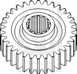 UT3450   PTO Drive Gear---Replaces 381506R1