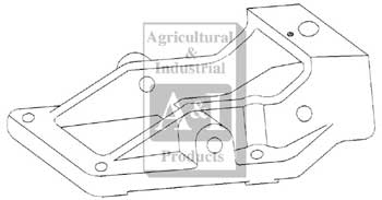 UT5066   Front Drawbar Support Casting---Replaces 381707R21