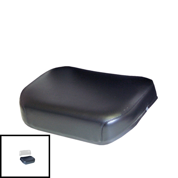 UT5458  Seat Bottom, Black Vinyl on Steel