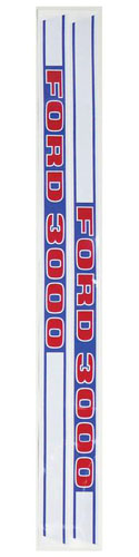 UF81781 Ford Hood Decals, 3000 (1968-1975), 6 pieces, Diesel