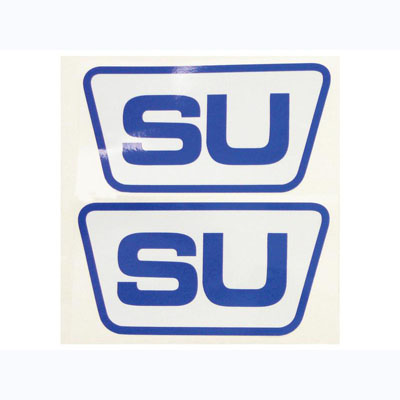 UF81895 Ford SU Decals, (Set of 2), Blue/White