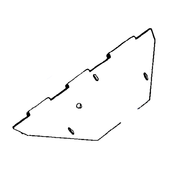 NHSQ702349U  Cover Guard, Used  702349
