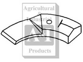UA80551   Right Sway Block---Replaces 70242320