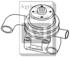 UA30467    Water Pump Without Pullley---Replaces 37711730