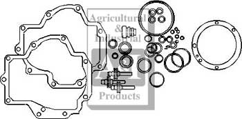 UT3511    PTO Dual Speed Gasket and Plunger Kit---Replaces 77721C91