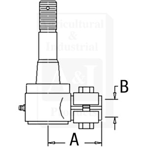 UF02529   Cylinder End--Replaces 86502995