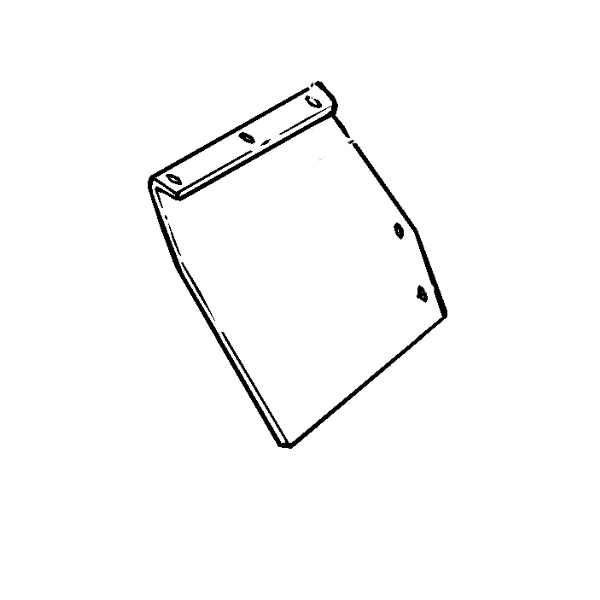 NHMC86504855U  Curtain - LH, Used - 86504855