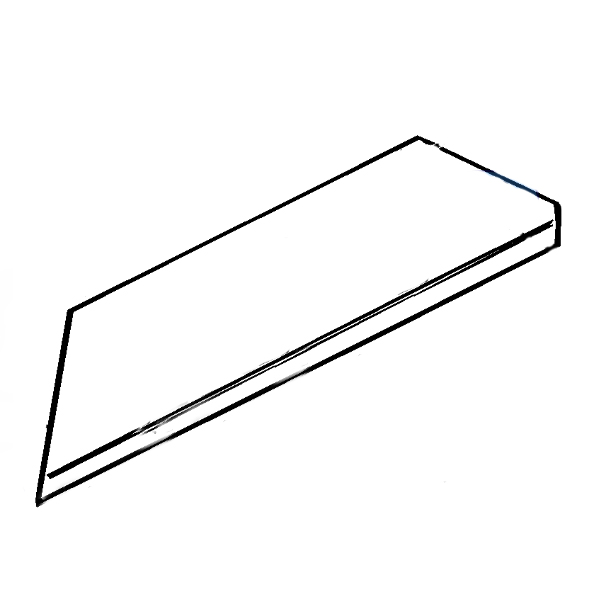 NHMC86639645U  Shield - RH, Used - 86639645