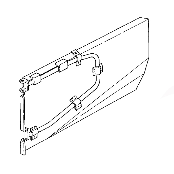 NHMC9806381U  Windrow Shield - LH, Used - 9806381