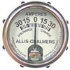 UA53552    Ammeter Gauge-White Face---Replaces 70254407