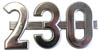 UT5257   Side Emblem--230---Replaces 366723R1