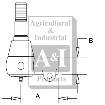 UF0820   Cylinder End---Replaces 71820C91