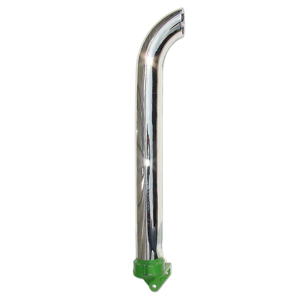 UA999578 Double Wall Curved Top Chrome Pipe