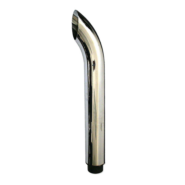 UA999635 Double Wall Curved Top Chrome Pipe