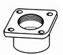 UF61270    PTO Shaft Rear Housing---Replaces 310089