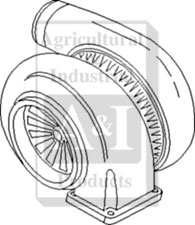 UJD33204   Turbocharger---Replaces AR70439